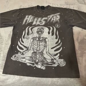 Hellstar protect your inner peace smoke gray men’s size large
